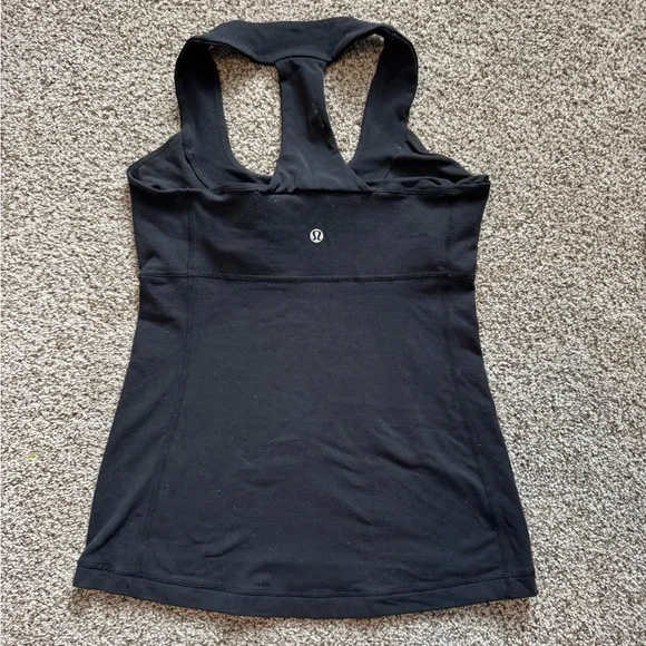 Lululemon Black Throwback Scoop Neck Tank Top
Light Support, A/B Cup - Picture 3 of 7